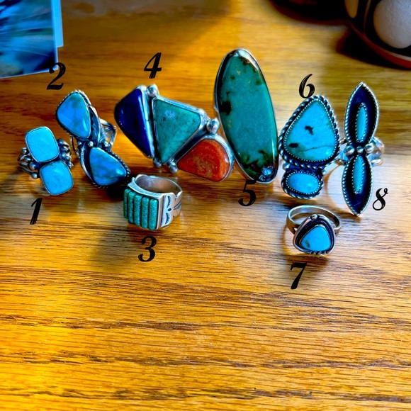 Turquoise Rings - Picture 4 of 4